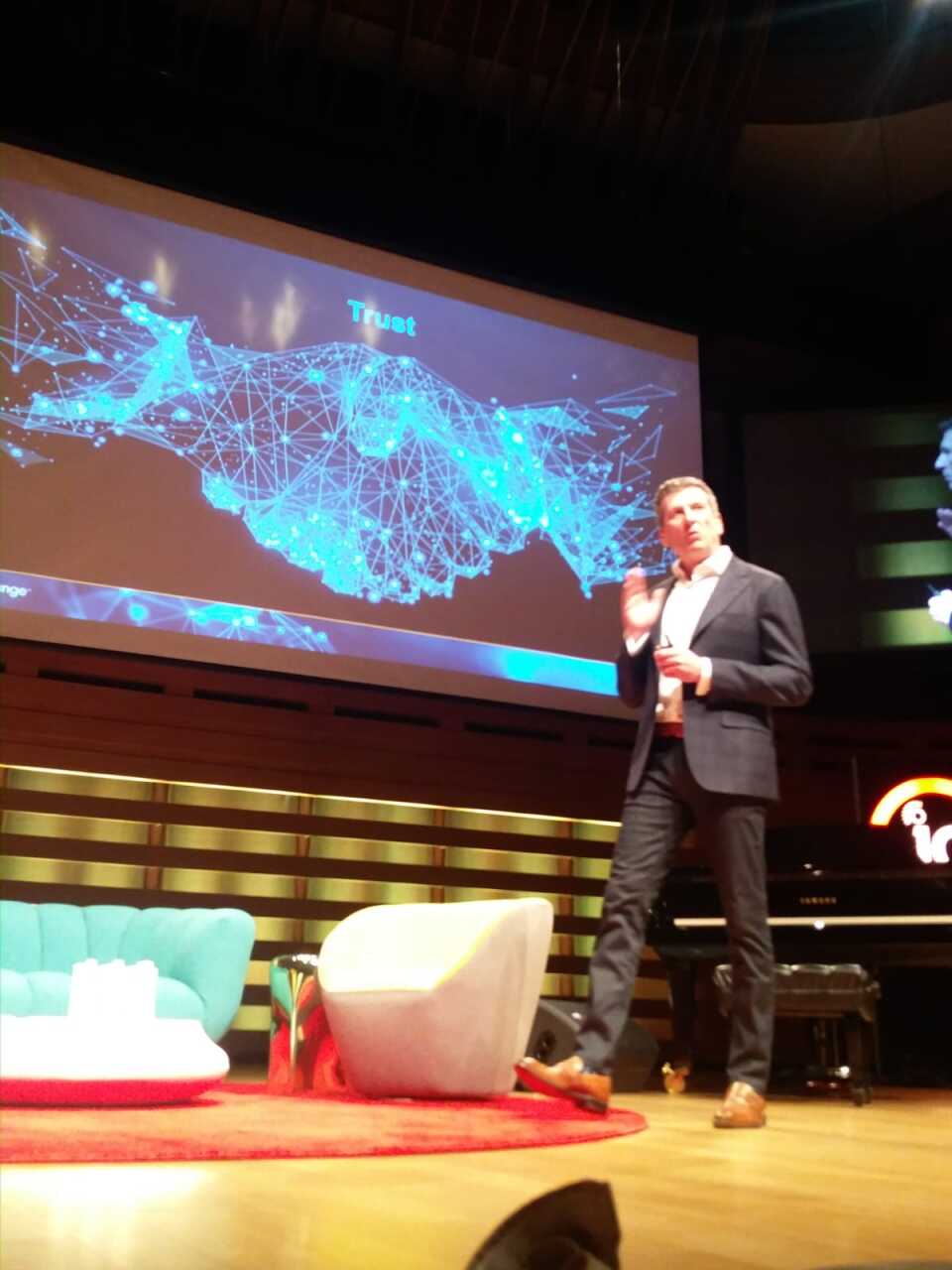 Russell Korus at IdeaCity presenting on Trust